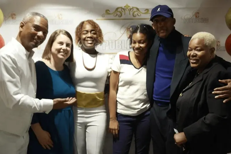 JC Publishing team celebrating with authors